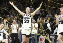 Nike поздравил баскетболистку Кейтлин Кларк рекламной кампанией