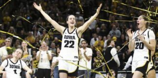 Nike поздравил баскетболистку Кейтлин Кларк рекламной кампанией