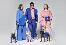 Французские бульдоги вдохновили на коллаборацию YANG LAIN и 1664 Rose