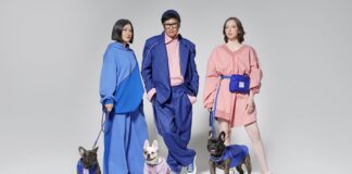 Французские бульдоги вдохновили на коллаборацию YANG LAIN и 1664 Rose