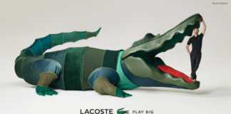 Lacoste для своей новой кампании «Play Big» привлек Винус Уильямс и Новака Джоковича