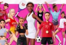 Mattel сделает кукол Барби в честь Винус Уильямс и еще восьми спортсменок