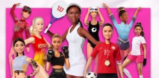 Mattel сделает кукол Барби в честь Винус Уильямс и еще восьми спортсменок
