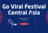 В Шымкенте пройдет фестиваль Go Viral Central Asia