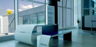 Мебель из переработанных деталей самолетов появилась в аэропорту Алматы