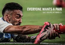 Nike превратил вирусное фото с футбольного матча в рекламу