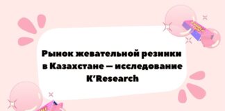 Исследование K’Research Central Asia: рынок жевательной резинки в Казахстане