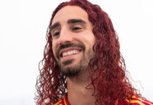 Агентство Publicis и Garnier помогли испанскому футболисту сдержать обещание и покрасить волосы в красный