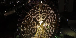 В Астане на колесе обозрения теперь будут показывать рекламу