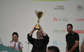 Шеф-повар из Ирана победила в конкурсе поваров стран ШОС на Almaty Food Fest 2024