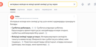 ИИ научился кратко отвечать на запросы от казахстанцев прямо под поисковой строкой в Яндексе