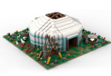 Новым конструктором LEGO может стать юрта, разработанная казахстанцами