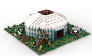 Новым конструктором LEGO может стать юрта, разработанная казахстанцами