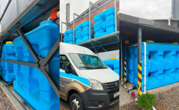 С помощью дождевых резервуаров RTS Decaux снижает выбросы углекислого газа и экономит воду