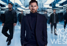 Месси представил свой парфюмерный бренд