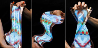 LG анонсировала первый растягивающийся дисплей