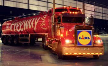 Lidl по примеру Coca-Cola запускает свой рождественский фургон