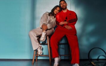 Амбассадорами новой линии Adidas стали Лионель Месси и его супруга