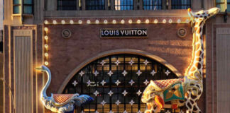 Louis Vuitton в преддверии Рождества открыл новое здание на Манхеттене