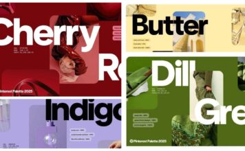 Pinterest назвал главные цвета 2025 года