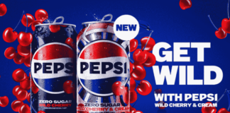Pepsi запускает новый вкус — Wild Cherry & Cream