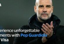 Visa дарит казахстанским болельщикам возможность встретиться с легендарным тренером Пепом Гвардиолой