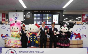 Японский аэропорт переименовали в честь Hello Kitty