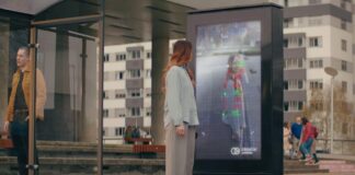 Цифровые рекламные щиты на остановках Хорватии стали инструментами скрининга