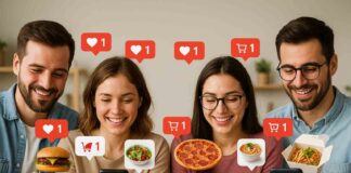 Две трети миллениалов в Великобритании покупают еду через социальные сети