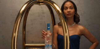 Зои Салдана в новой кампании Grey Goose представила французское искусство жизни без правил
