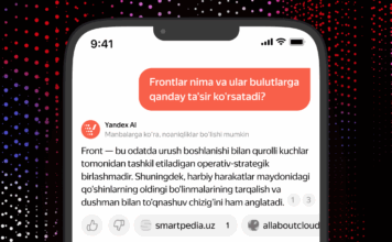 Yandex Uzbekistan запустил нейросетевой поиск на узбекском языке