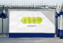 Audi приятно удивила публику на Уимблдоне необычным биллбордом