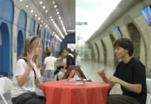 Любовь на скорости 5G: activ устроил быстрые свидания прямо под землёй