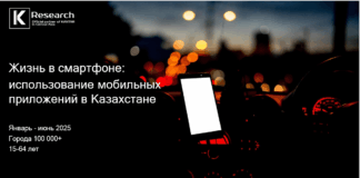 Жизнь в смартфоне: использование мобильных приложений в Казахстане