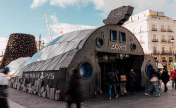 PlayStation превратила мадридскую станцию метро в космический корабль