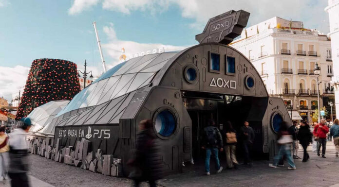 PlayStation превратила мадридскую станцию метро в космический корабль