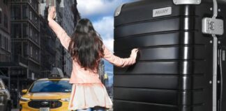 Осязаемый сторителлинг против ИИ: Away выпустил восьмифутовый чемодан в рамках новой кампании