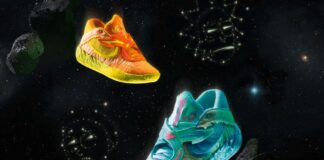 Новая коллаборация PUMA и Warner Bros.: двухцветные кроссовки в стиле «Рика и Морти»