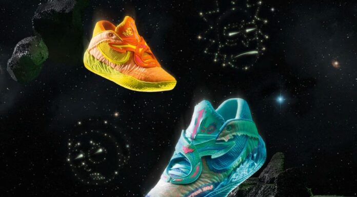 Новая коллаборация PUMA и Warner Bros.: двухцветные кроссовки в стиле «Рика и Морти»