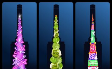 Apple инвестирует в общественное творчество, подсвечивая Battersea Power Station