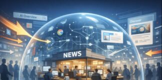 Новостные сайты столкнулись с резким падением трафика после внедрения Google AI Overviews