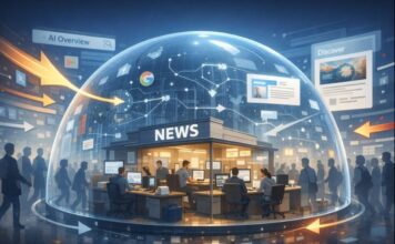 Новостные сайты столкнулись с резким падением трафика после внедрения Google AI Overviews