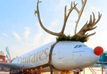 Когда Санта летает на A380: рождественский креатив Emirates