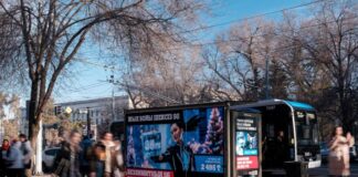 RTS Decaux и Tele2 «заморозили» Алматы в праздничные дни