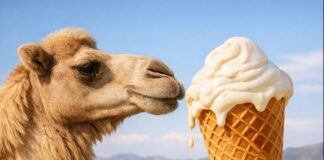 В Казахстане начали делать мороженое из верблюжьего молока