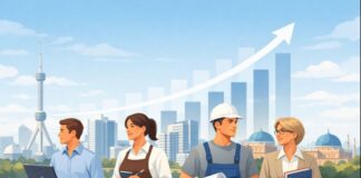 Среднемесячная заработная плата в Узбекистане в 2025 году увеличилась почти на 19%