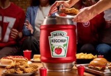 Когда кетчуп льётся из крана: Heinz готовится к Суперкубку