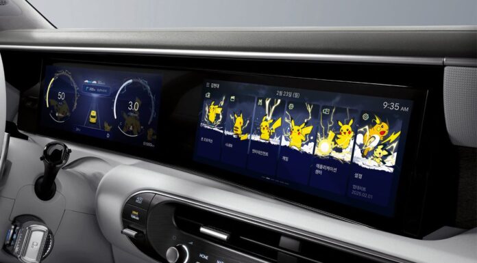Пикачу на панели приборов: Hyundai представил коллаборацию с Pokemon