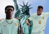 Nike представил форму для сборной Франции, вдохновленную статуей Свободы