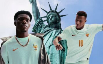 Nike представил форму для сборной Франции, вдохновленную статуей Свободы
